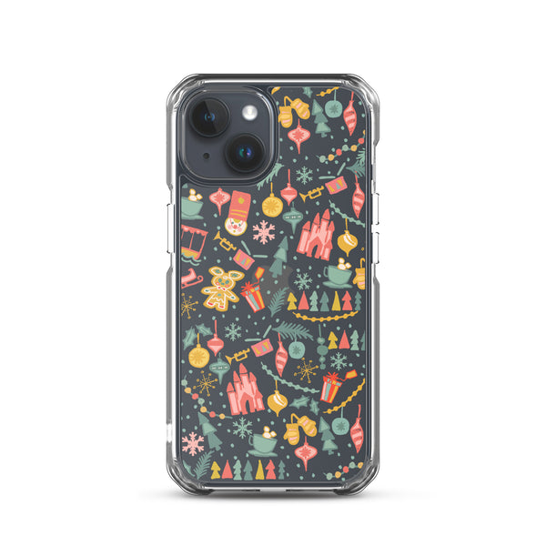 Disney Christmas List iPhone Case Disney Phone Case Disney at Christmas iPhone Case