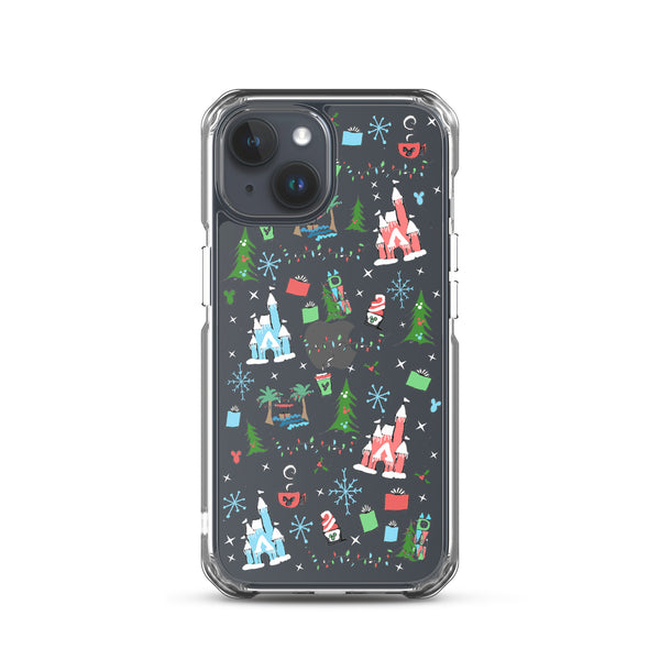 Disney Christmas iPhone Oh What Fun at Disney for the Holidays Disney iPhone Case