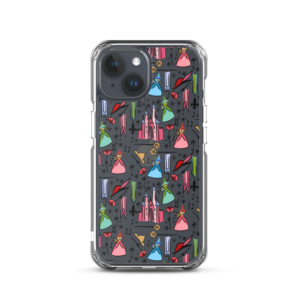 Sleeping Beauty iPhone Case Princess Aurora Good Fairies Castle Disney iPhone Case