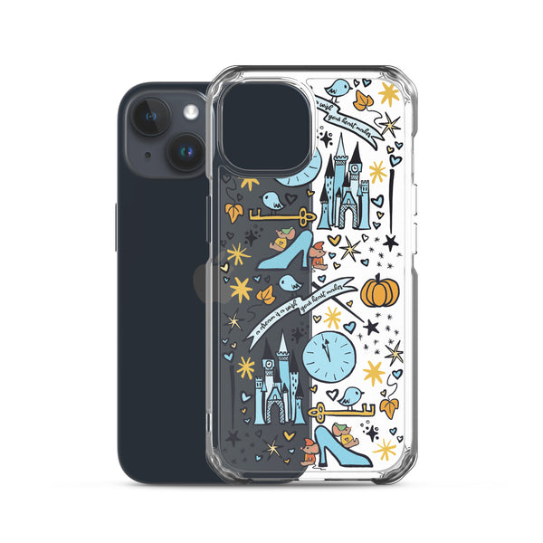 Cinderella Dreaming iPhone Case Disney Princess Cinderella iPhone Case