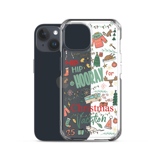 Christmas Vacation iPhone Case Hip Hip Hooray for Christmas Vacation Griswold Family Christmas iPhone Case