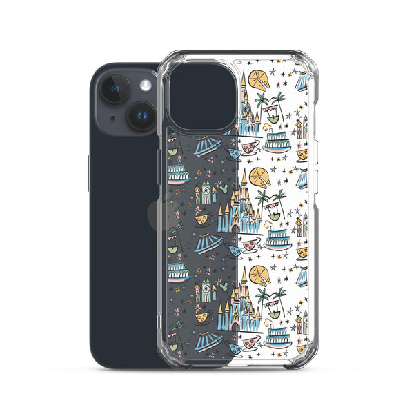 Disney Best Day Ever Disney iPhone Case Disney Parks Phone Case Castle Teacups Small World iPhone Case