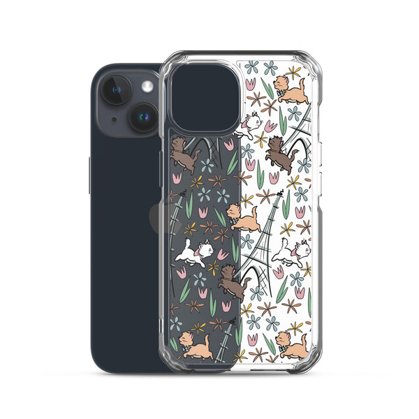 The Aristocats iPhone Case Paris in the Springtime Disney Phone Case Flower and Garden Epcot France iPhone Case