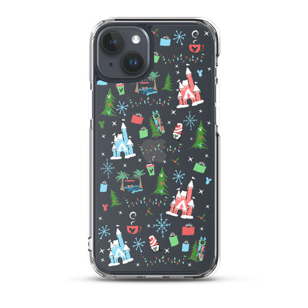 Disney Christmas iPhone Oh What Fun at Disney for the Holidays Disney iPhone Case