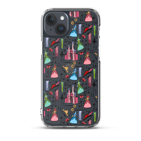 Sleeping Beauty iPhone Case Princess Aurora Good Fairies Castle Disney iPhone Case