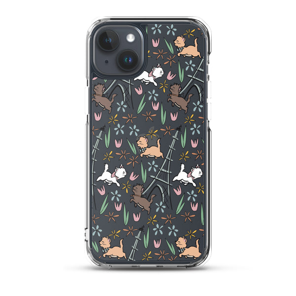 The Aristocats iPhone Case Paris in the Springtime Disney Phone Case Flower and Garden Epcot France iPhone Case