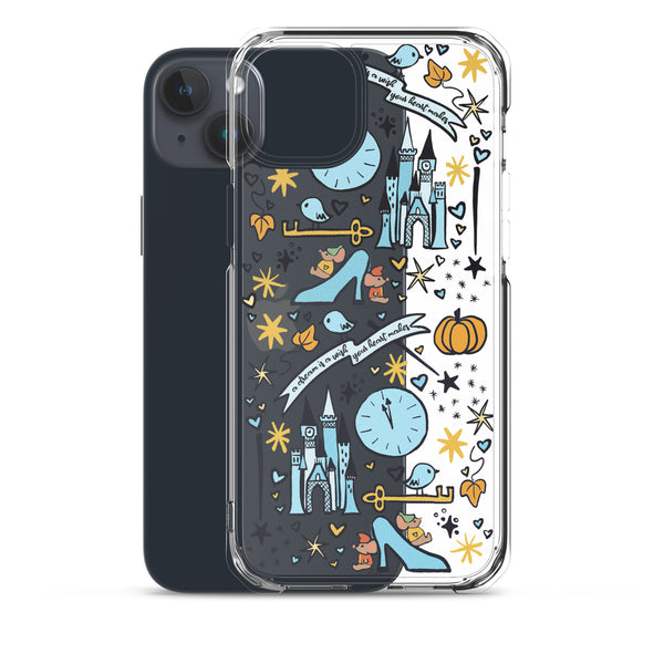 Cinderella Dreaming iPhone Case Disney Princess Cinderella iPhone Case