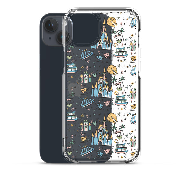 Disney Best Day Ever Disney iPhone Case Disney Parks Phone Case Castle Teacups Small World iPhone Case