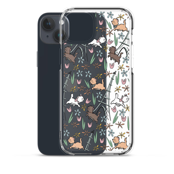 The Aristocats iPhone Case Paris in the Springtime Disney Phone Case Flower and Garden Epcot France iPhone Case