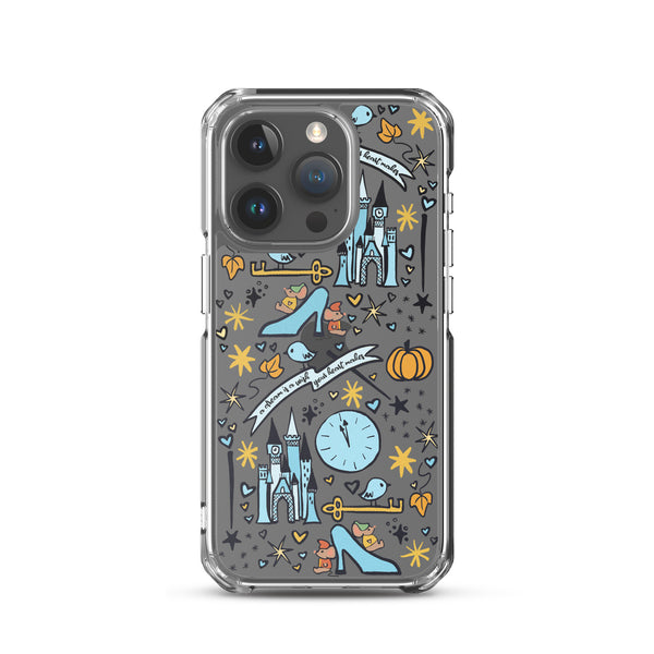 Cinderella Dreaming iPhone Case Disney Princess Cinderella iPhone Case
