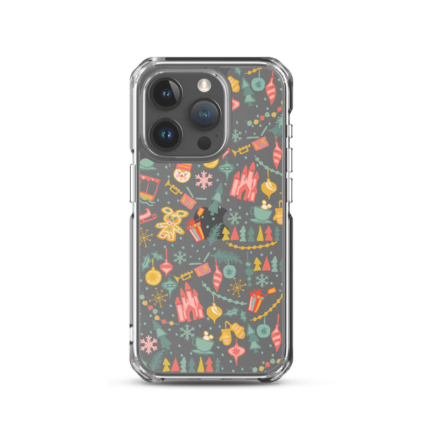 Disney Christmas List iPhone Case Disney Phone Case Disney at Christmas iPhone Case