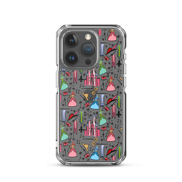 Sleeping Beauty iPhone Case Princess Aurora Good Fairies Castle Disney iPhone Case