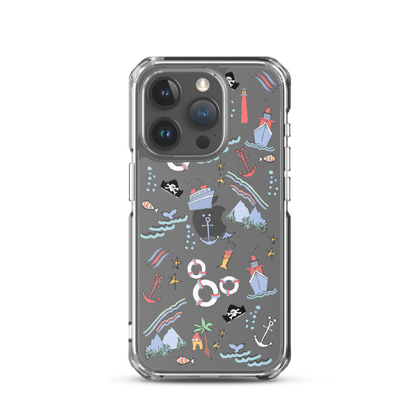 Disney Cruise Line iPhone Case Sail Away with Me Disney Cruise Sketch Disney iPhone Case