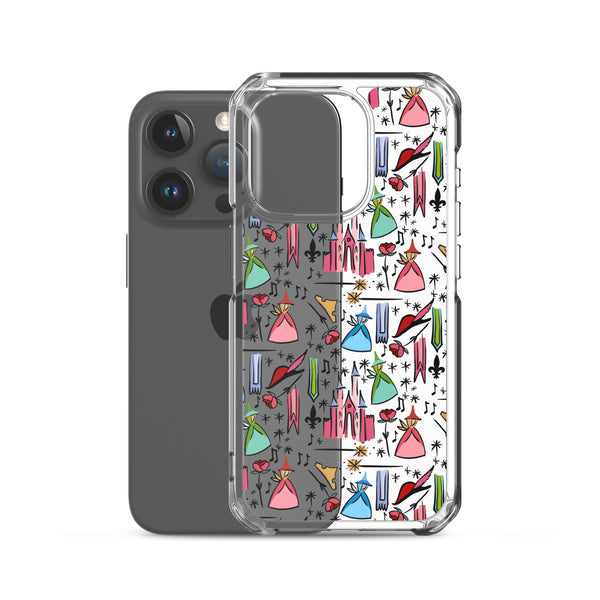 Sleeping Beauty iPhone Case Princess Aurora Good Fairies Castle Disney iPhone Case
