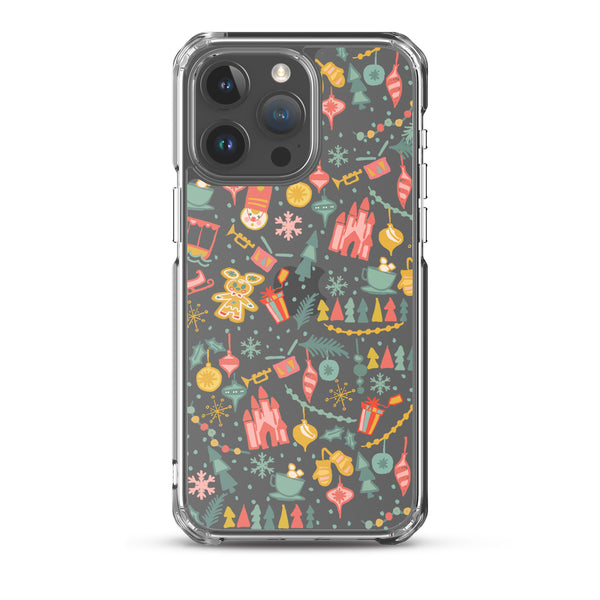 Disney Christmas List iPhone Case Disney Phone Case Disney at Christmas iPhone Case