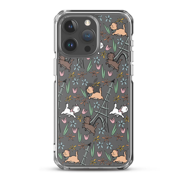 The Aristocats iPhone Case Paris in the Springtime Disney Phone Case Flower and Garden Epcot France iPhone Case