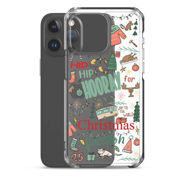Christmas Vacation iPhone Case Hip Hip Hooray for Christmas Vacation Griswold Family Christmas iPhone Case