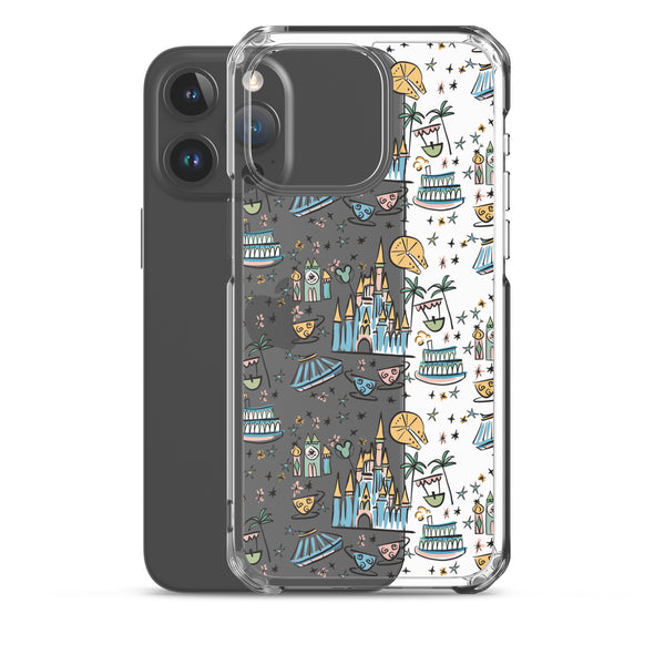 Disney Best Day Ever Disney iPhone Case Disney Parks Phone Case Castle Teacups Small World iPhone Case