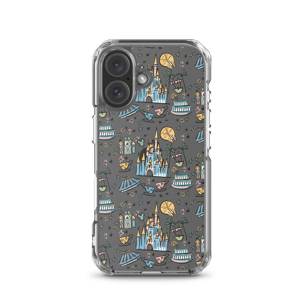 Disney Best Day Ever Disney iPhone Case Disney Parks Phone Case Castle Teacups Small World iPhone Case