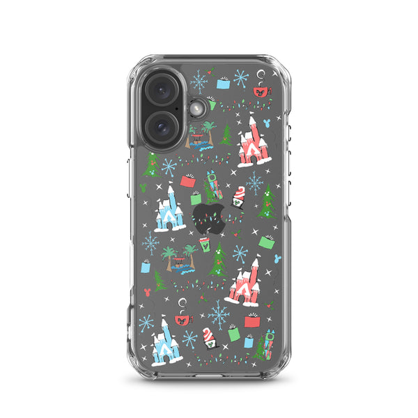 Disney Christmas iPhone Oh What Fun at Disney for the Holidays Disney iPhone Case