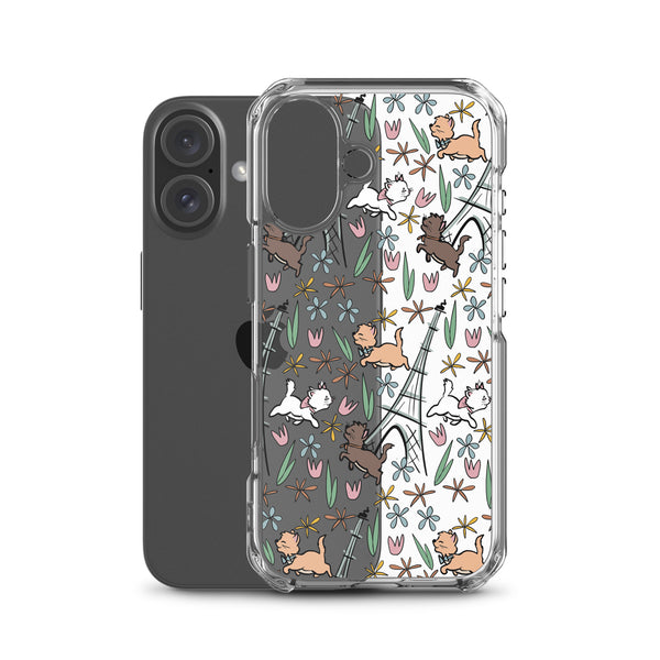 The Aristocats iPhone Case Paris in the Springtime Disney Phone Case Flower and Garden Epcot France iPhone Case