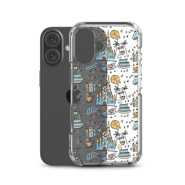 Disney Best Day Ever Disney iPhone Case Disney Parks Phone Case Castle Teacups Small World iPhone Case