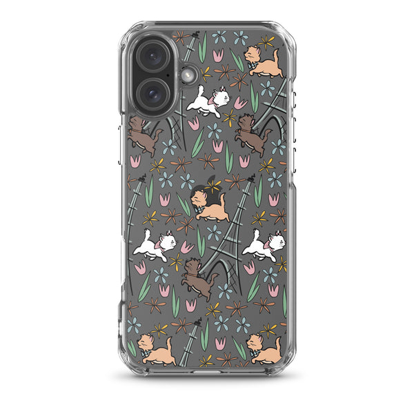 The Aristocats iPhone Case Paris in the Springtime Disney Phone Case Flower and Garden Epcot France iPhone Case