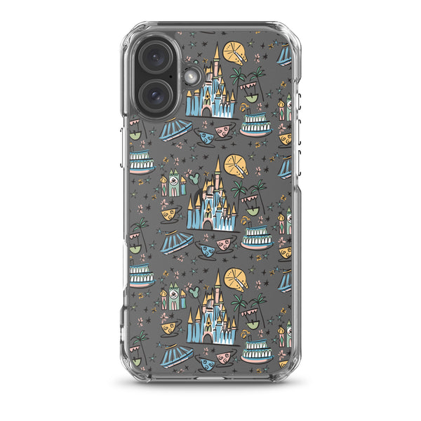 Disney Best Day Ever Disney iPhone Case Disney Parks Phone Case Castle Teacups Small World iPhone Case