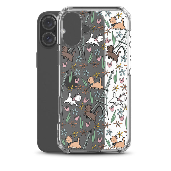 The Aristocats iPhone Case Paris in the Springtime Disney Phone Case Flower and Garden Epcot France iPhone Case