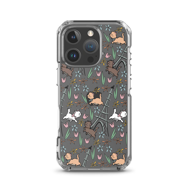 The Aristocats iPhone Case Paris in the Springtime Disney Phone Case Flower and Garden Epcot France iPhone Case