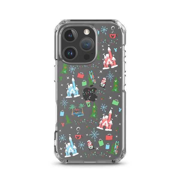 Disney Christmas iPhone Oh What Fun at Disney for the Holidays Disney iPhone Case