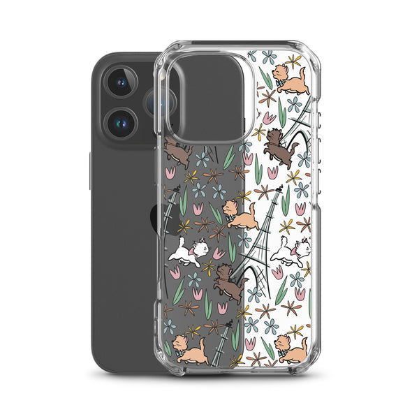 The Aristocats iPhone Case Paris in the Springtime Disney Phone Case Flower and Garden Epcot France iPhone Case