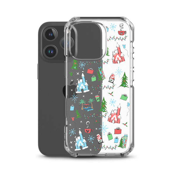 Disney Christmas iPhone Oh What Fun at Disney for the Holidays Disney iPhone Case