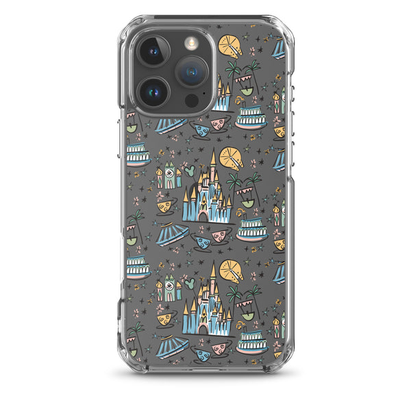 Disney Best Day Ever Disney iPhone Case Disney Parks Phone Case Castle Teacups Small World iPhone Case