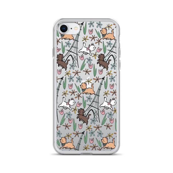 The Aristocats iPhone Case Paris in the Springtime Disney Phone Case Flower and Garden Epcot France iPhone Case