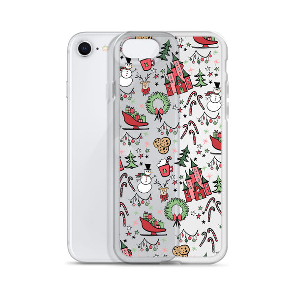Disney Christmas Party iPhone Case Disney Phone Case Christmas Phone Case