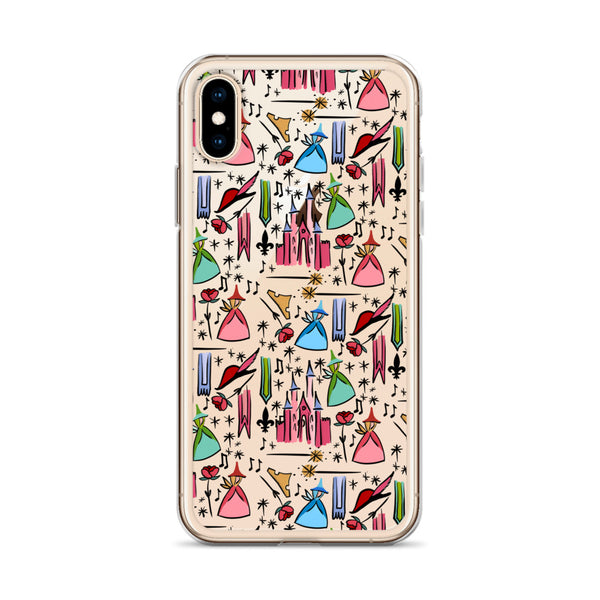 Sleeping Beauty iPhone Case Princess Aurora Good Fairies Castle Disney iPhone Case
