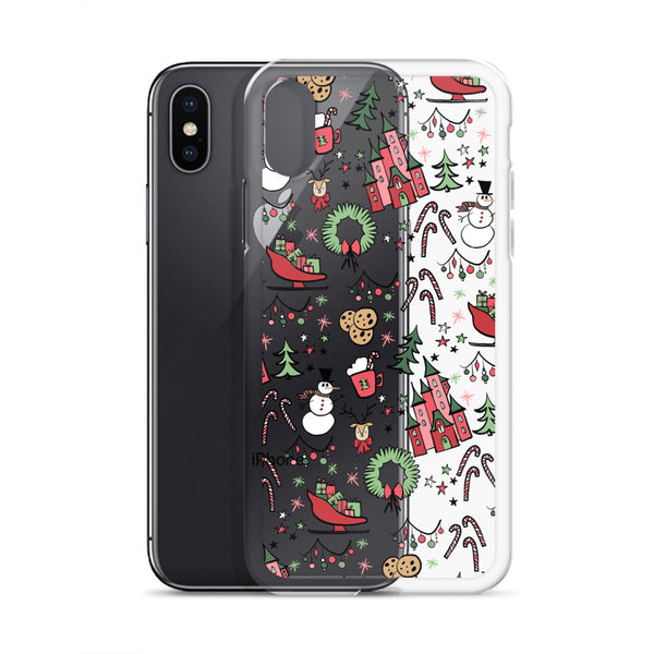 Disney Christmas Party iPhone Case Disney Phone Case Christmas Phone Case