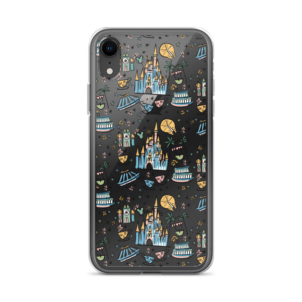 Disney Best Day Ever Disney iPhone Case Disney Parks Phone Case Castle Teacups Small World iPhone Case