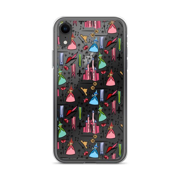 Sleeping Beauty iPhone Case Princess Aurora Good Fairies Castle Disney iPhone Case