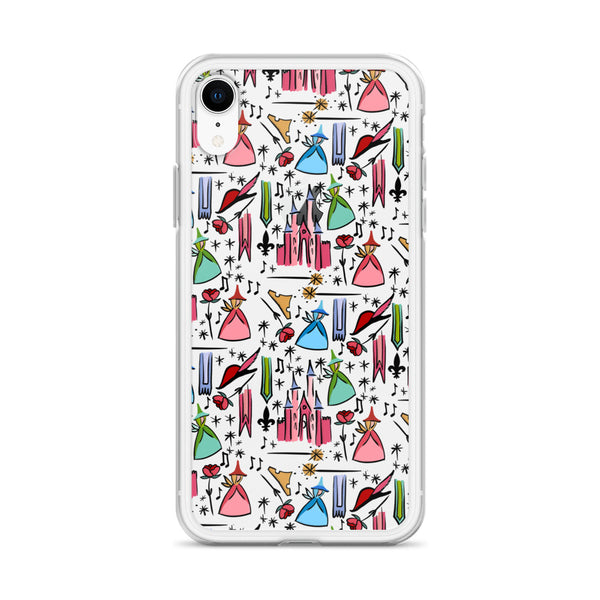 Sleeping Beauty iPhone Case Princess Aurora Good Fairies Castle Disney iPhone Case