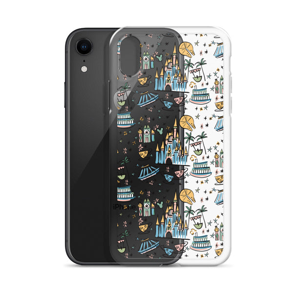 Disney Best Day Ever Disney iPhone Case Disney Parks Phone Case Castle Teacups Small World iPhone Case