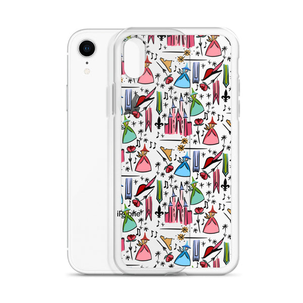 Sleeping Beauty iPhone Case Princess Aurora Good Fairies Castle Disney iPhone Case