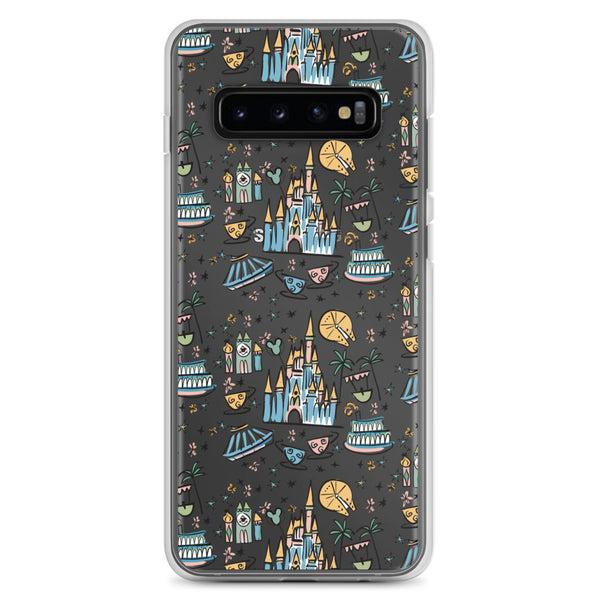 Disney Best Day Ever Disney Samsung Case Disney Parks Phone Case Castle Teacups Small World Samsung Case