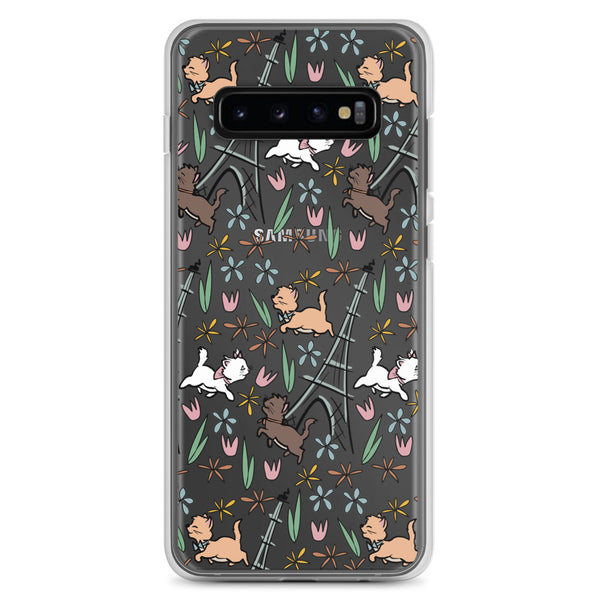 The Aristocats Samsung Phone Case Paris in the Springtime Disney Phone Case Flower and Garden Epcot France Samsung Case