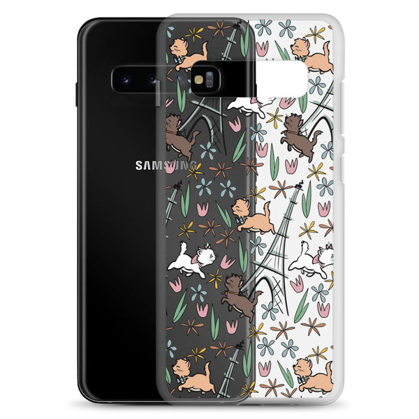 The Aristocats Samsung Phone Case Paris in the Springtime Disney Phone Case Flower and Garden Epcot France Samsung Case