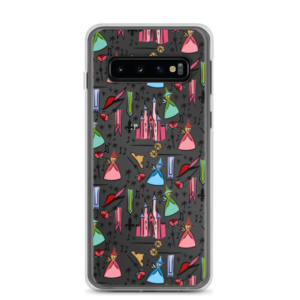 Sleeping Beauty Samsung Case Princess Aurora Good Fairies Castle Disney Samsung Case