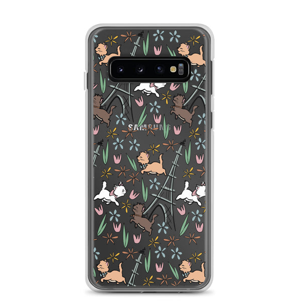 The Aristocats Samsung Phone Case Paris in the Springtime Disney Phone Case Flower and Garden Epcot France Samsung Case