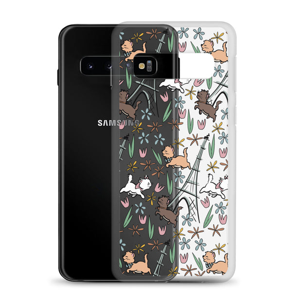 The Aristocats Samsung Phone Case Paris in the Springtime Disney Phone Case Flower and Garden Epcot France Samsung Case