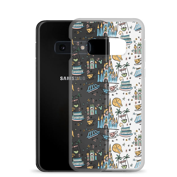 Disney Best Day Ever Disney Samsung Case Disney Parks Phone Case Castle Teacups Small World Samsung Case